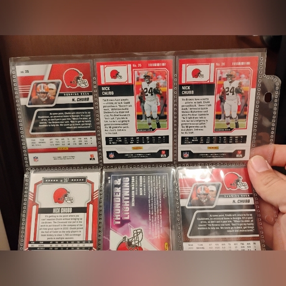 Nick Chubb Card Collection - Picture 12 of 15